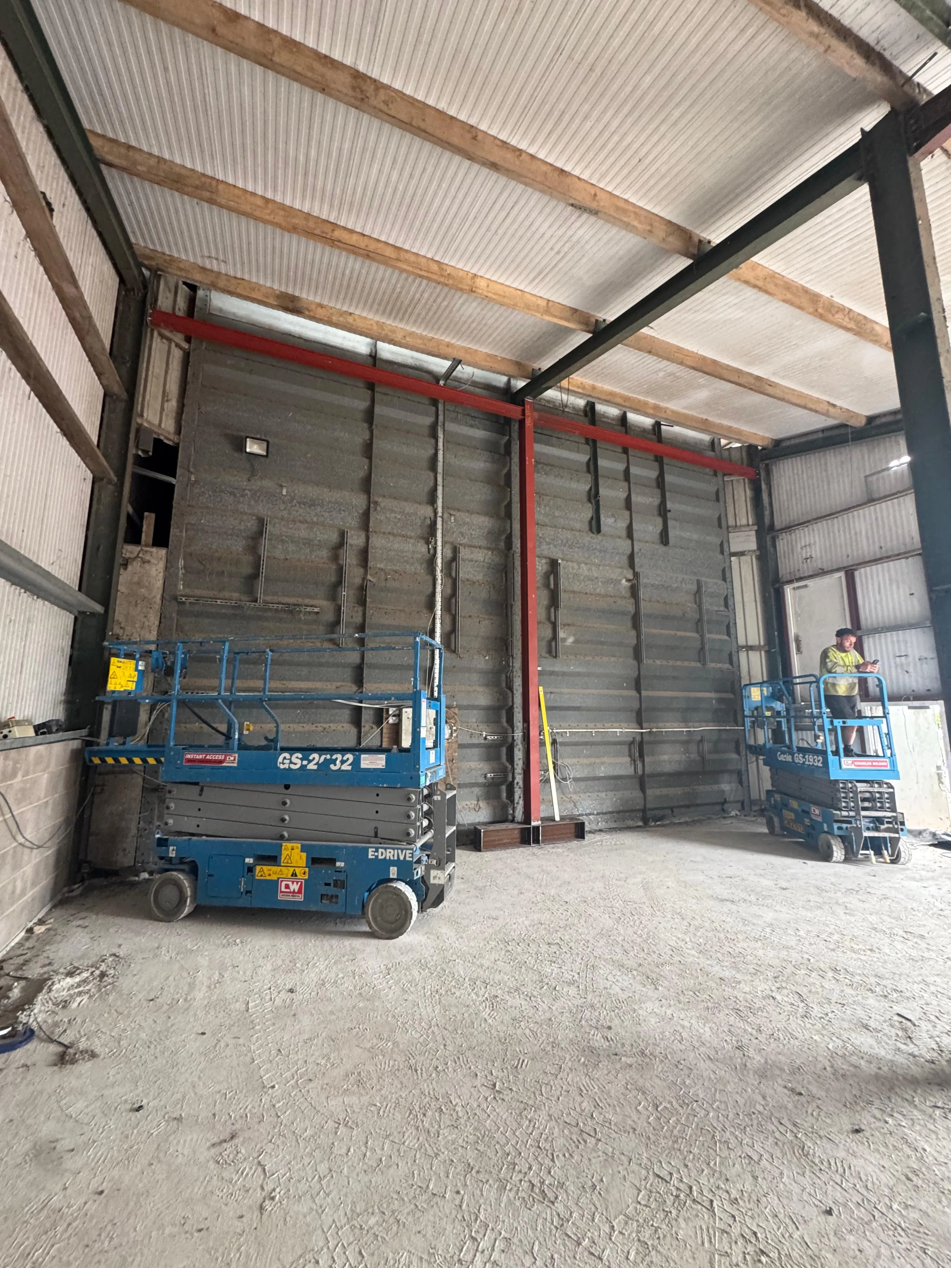 Structural steel project