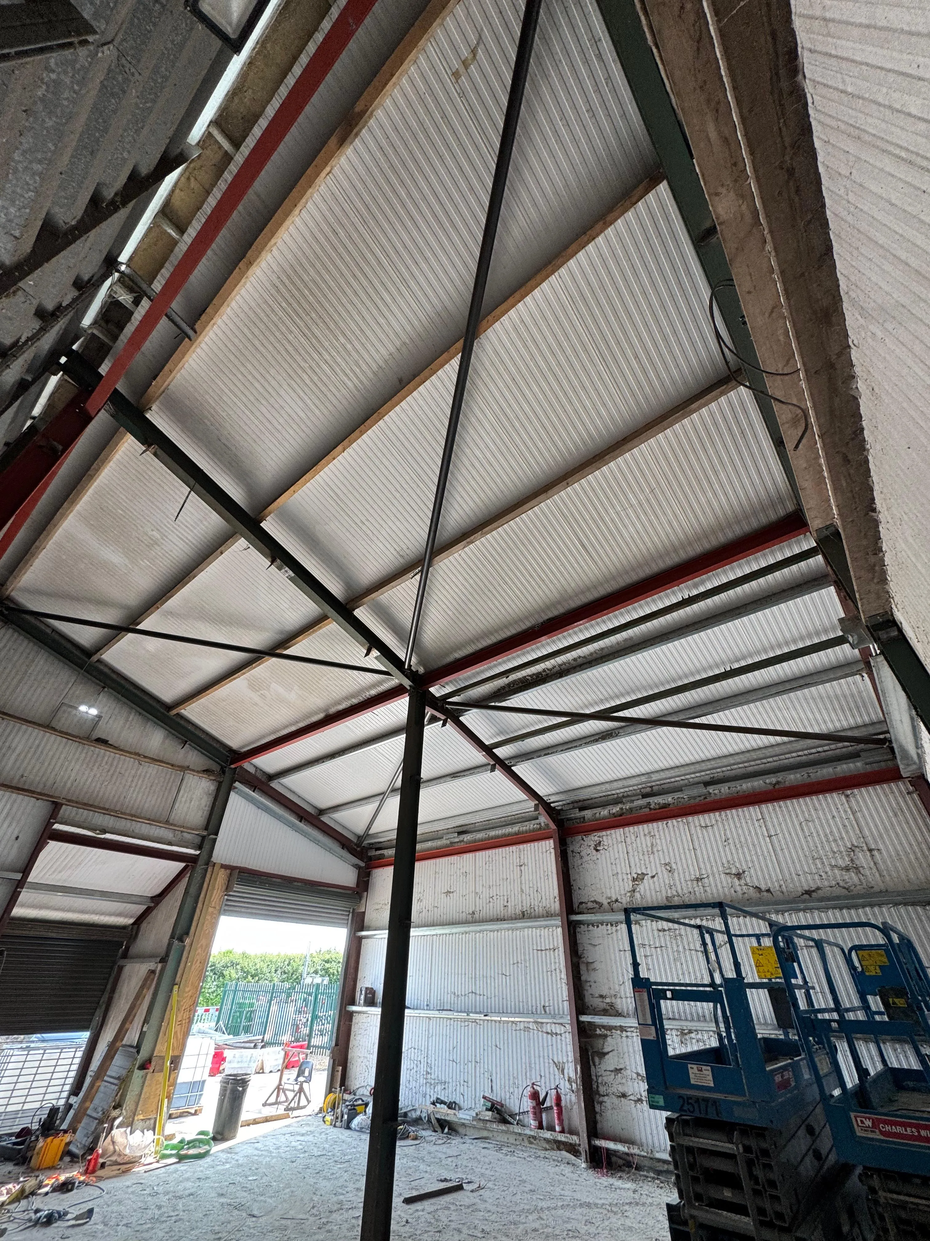 Structural steel project